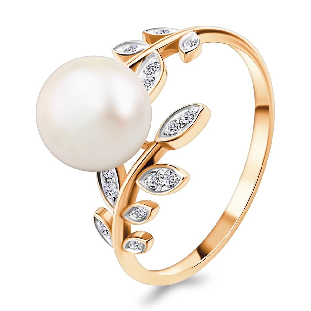 Кольцо из серебра р. , 585Gold 701015029, жемчуг культивированный/фианит, 701015029
Кольцо из серебра р. , 585Gold 701015029, жемчуг культивированный/фианит, 701015029