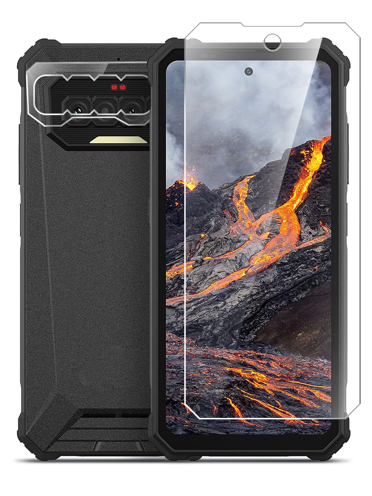 Гибридное защитное стекло Brozo на экран и камеру Oukitel F150 R2022, Oukitel F150 R2022
Гибридное защитное стекло Brozo на экран и камеру Oukitel F150 R2022, Oukitel F150 R2022
