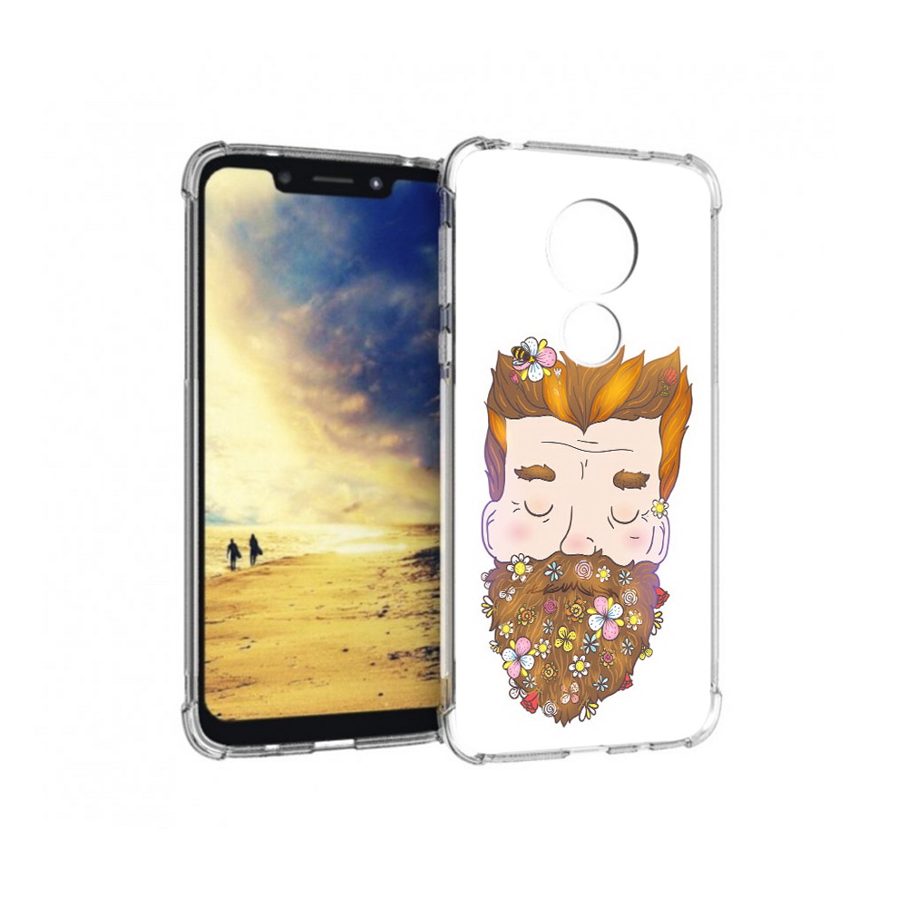 Чехол MyPads Tocco для Motorola G7 Power мужчина с цветами в бороде (PT227059.362.489), Прозрачный, Tocco
Чехол MyPads Tocco для Motorola G7 Power мужчина с цветами в бороде (PT227059.362.489), Прозрачный, Tocco