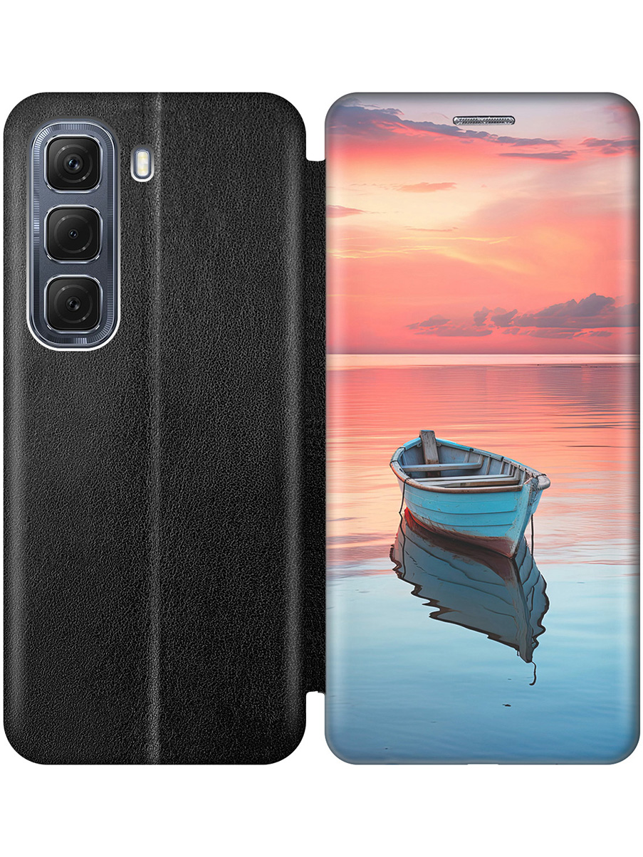 Чехол-книжка на Infinix Hot 50 4G с принтом "Одинокая лодка" черный, Черный;голубой;синий;розовый, 786718741
Чехол-книжка на Infinix Hot 50 4G с принтом "Одинокая лодка" черный, Черный;голубой;синий;розовый, 786718741