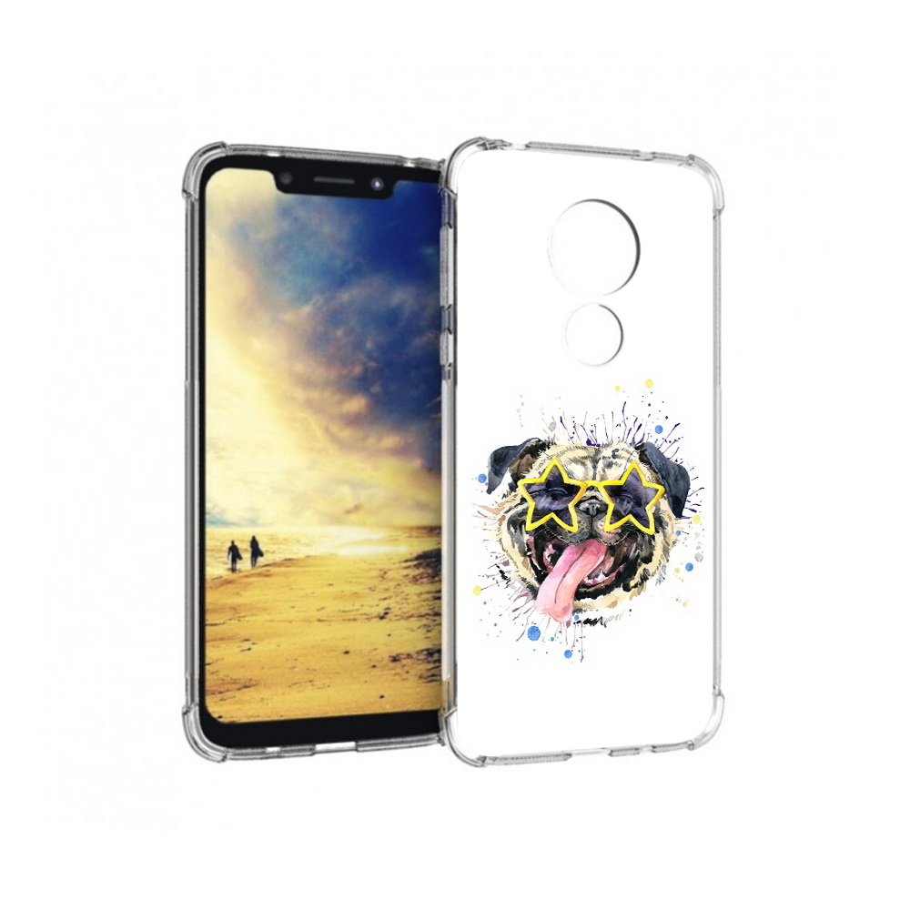 Чехол MyPads Tocco для Motorola G7 Power мопс боксер (PT227059.362.482), Прозрачный, Tocco
Чехол MyPads Tocco для Motorola G7 Power мопс боксер (PT227059.362.482), Прозрачный, Tocco