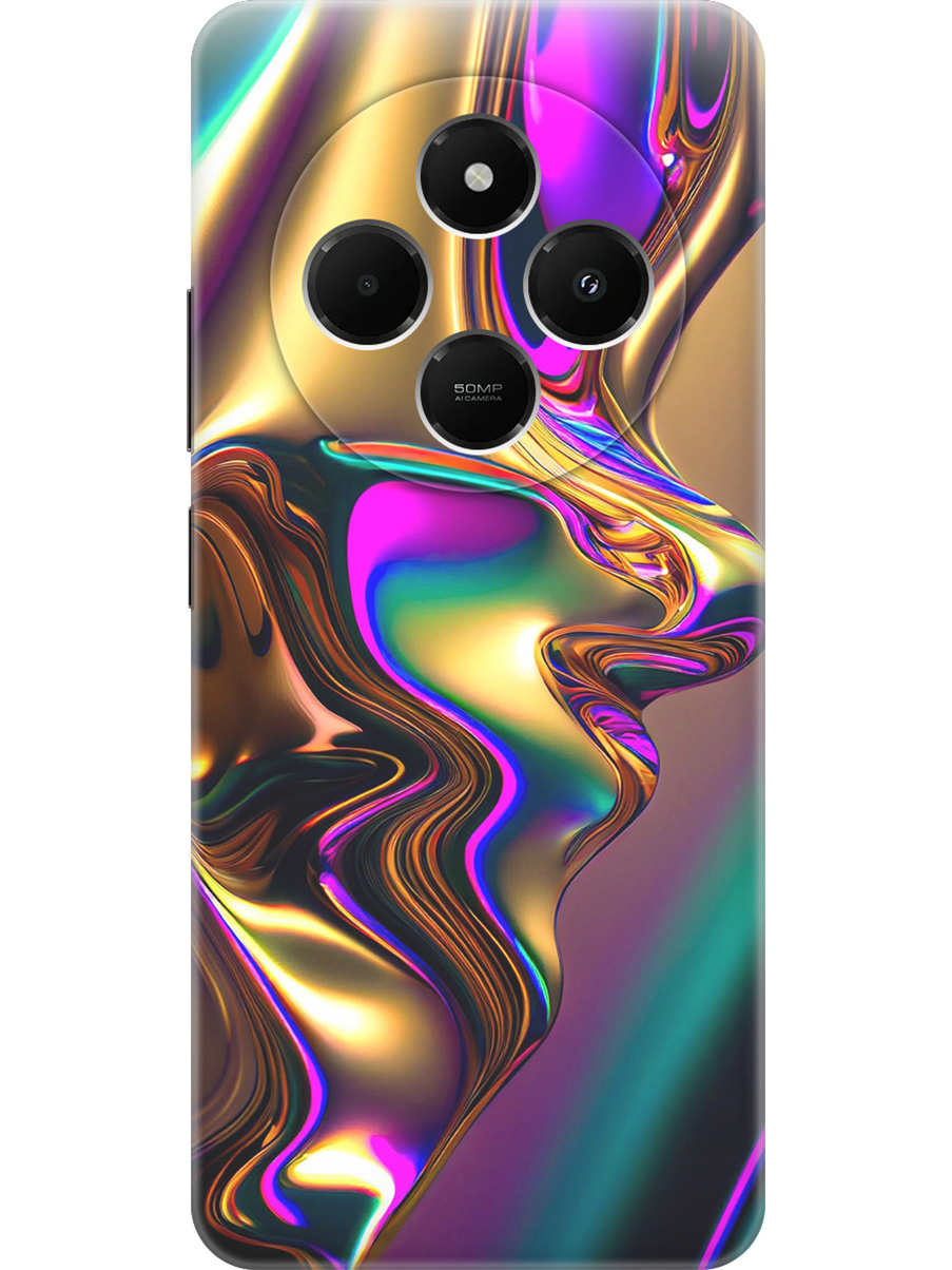 Силиконовый чехол на Xiaomi Redmi 14C / Poco C75 с принтом "Золотистая абстракция", Прозрачный;золотистый;фиолетовый, 786715731
Силиконовый чехол на Xiaomi Redmi 14C / Poco C75 с принтом "Золотистая абстракция", Прозрачный;золотистый;фиолетовый, 786715731