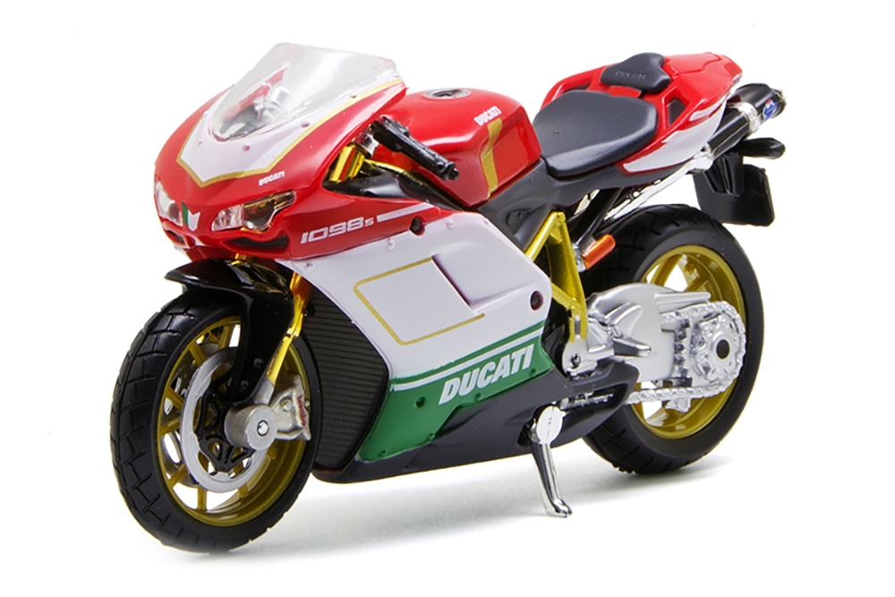 Модель коллекционная MAISTO Ducati 1098 s 2007-2009 italy tricolore / дукати триколор, Разноцветный
Модель коллекционная MAISTO Ducati 1098 s 2007-2009 italy tricolore / дукати триколор, Разноцветный
