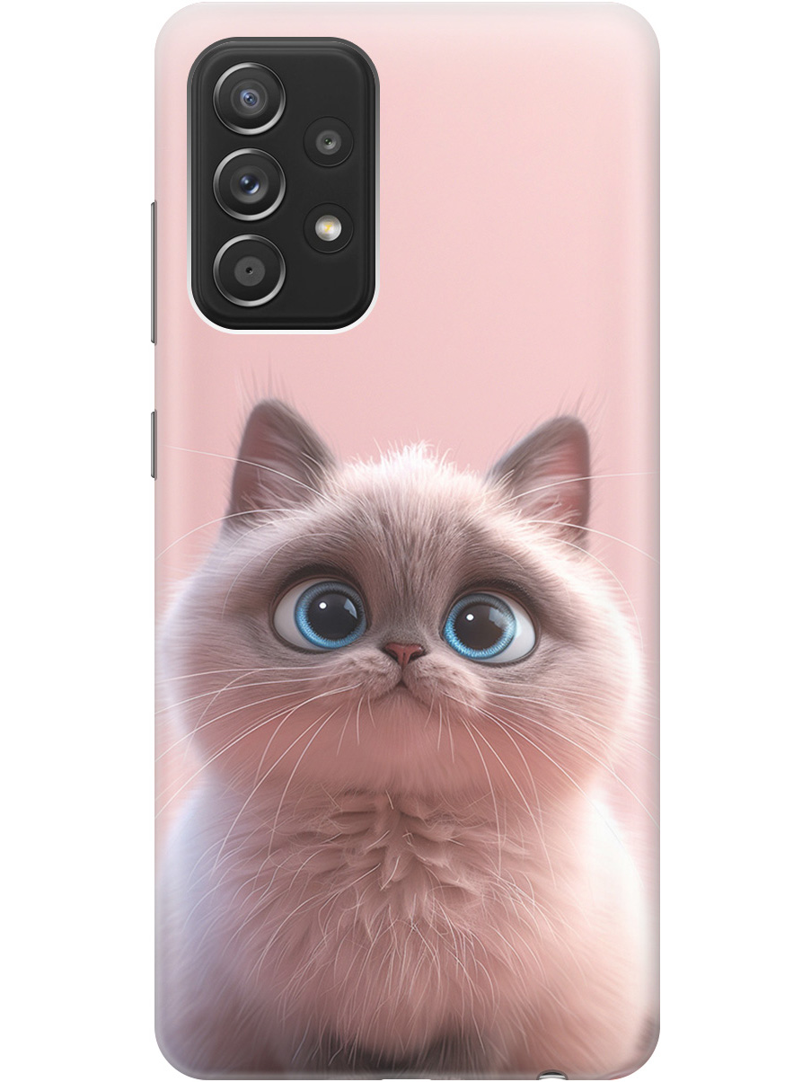 Силиконовый чехол на Samsung Galaxy A52 с принтом "Милейший котик", Прозрачный;розовый;серый, 724990111
Силиконовый чехол на Samsung Galaxy A52 с принтом "Милейший котик", Прозрачный;розовый;серый, 724990111