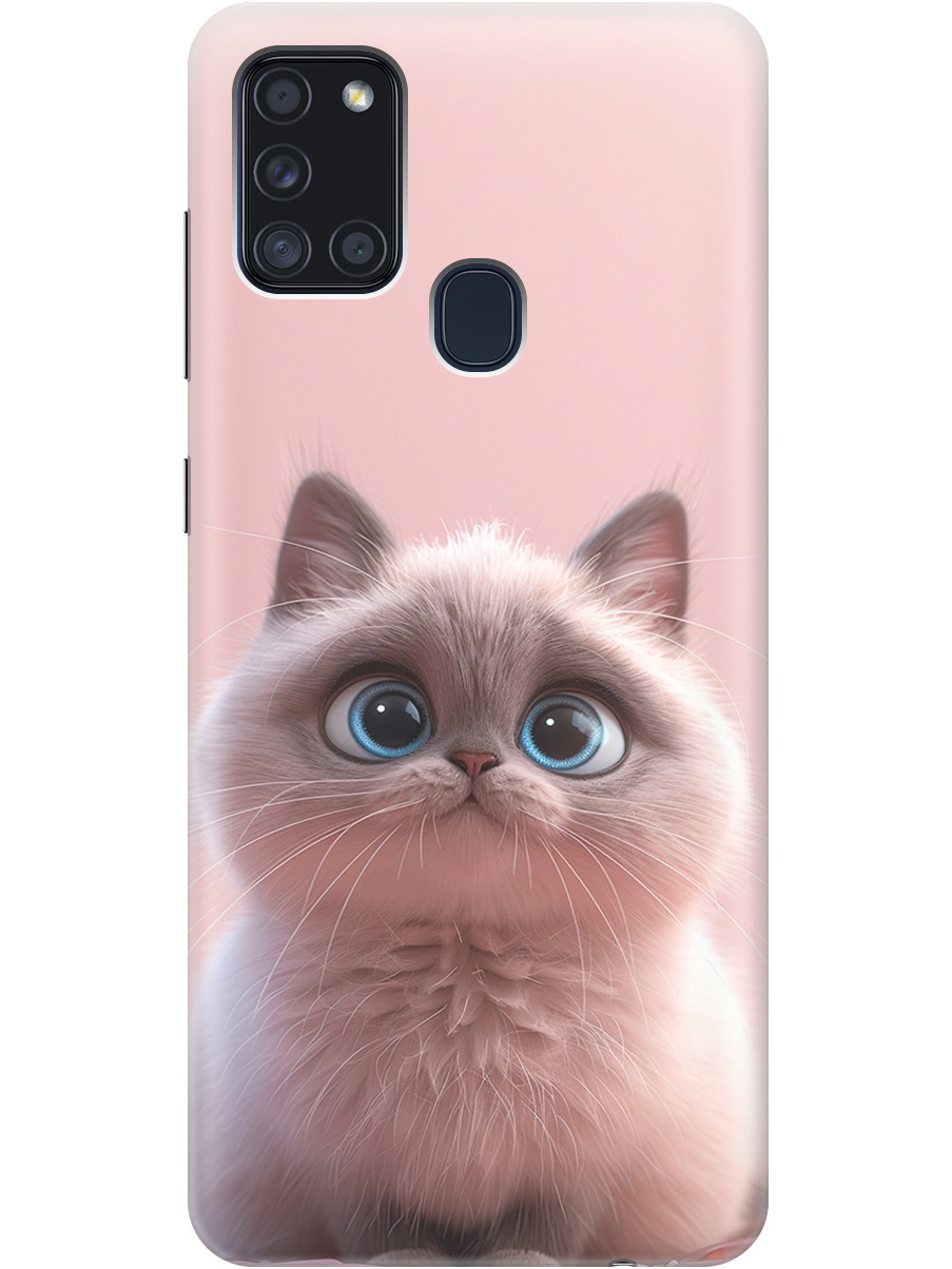 Силиконовый чехол на Samsung Galaxy A21s с принтом "Милейший котик", Прозрачный;розовый;серый, 723009311
Силиконовый чехол на Samsung Galaxy A21s с принтом "Милейший котик", Прозрачный;розовый;серый, 723009311