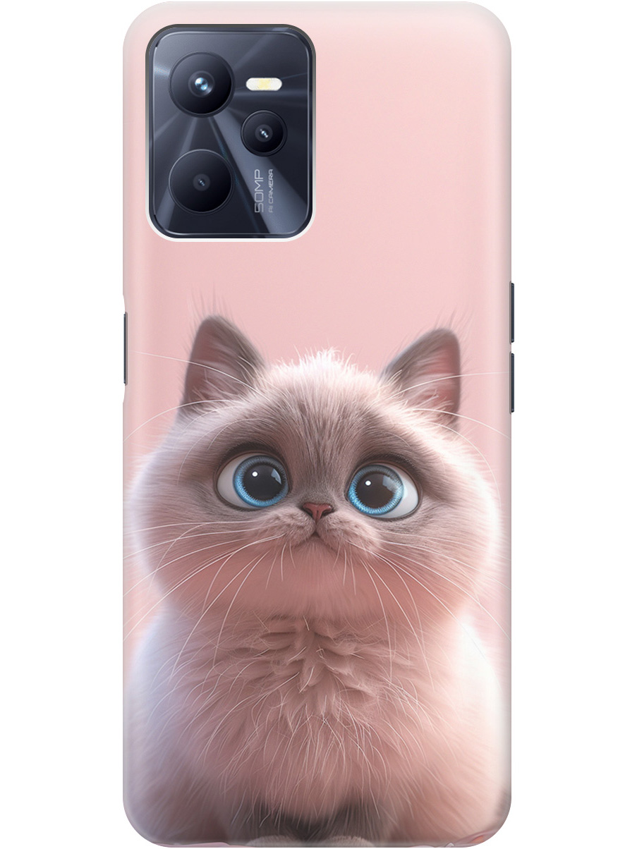 Силиконовый чехол на Realme C35 с принтом "Милейший котик", Прозрачный;розовый;серый, 741744611
Силиконовый чехол на Realme C35 с принтом "Милейший котик", Прозрачный;розовый;серый, 741744611