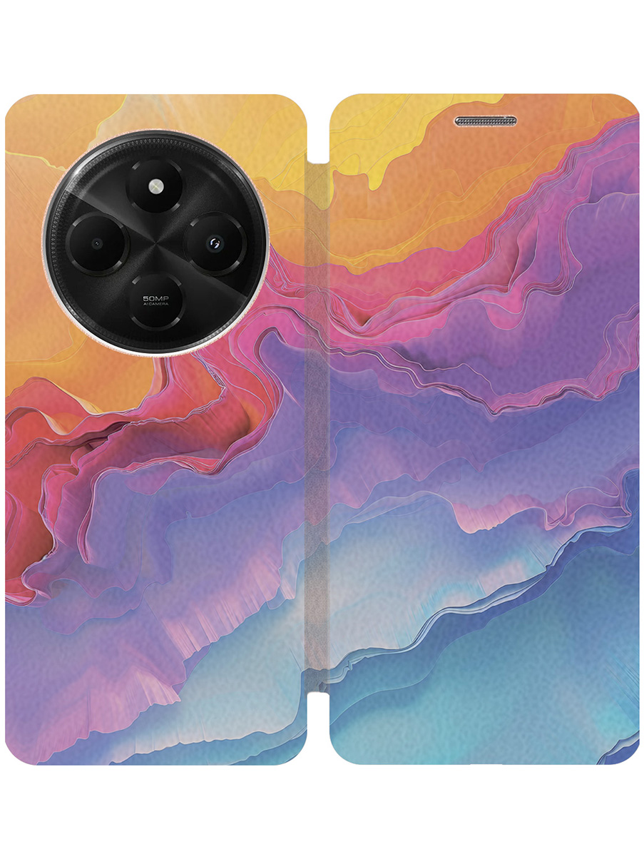 Чехол-книжка на Xiaomi Redmi 14C / Poco C75 с принтом "Цветной мрамор" золотой, Золотистый;голубой;желтый;розовый, 786715731
Чехол-книжка на Xiaomi Redmi 14C / Poco C75 с принтом "Цветной мрамор" золотой, Золотистый;голубой;желтый;розовый, 786715731