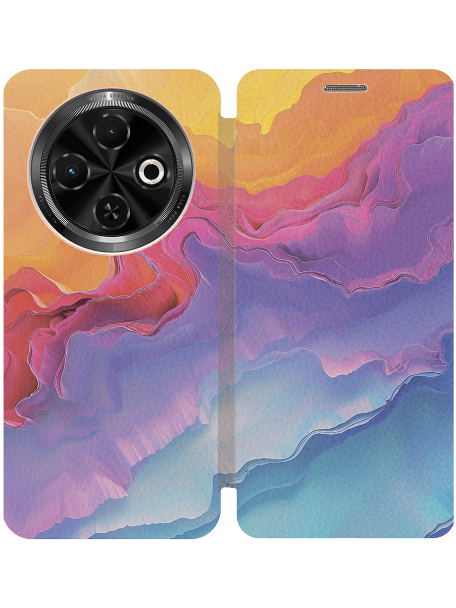 Чехол-книжка на Tecno Spark 30C с принтом "Цветной мрамор" золотой, Золотистый;голубой;желтый;розовый, 786716331
Чехол-книжка на Tecno Spark 30C с принтом "Цветной мрамор" золотой, Золотистый;голубой;желтый;розовый, 786716331