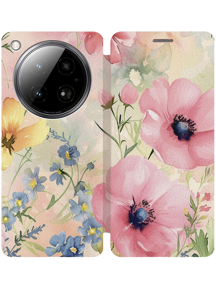 Чехол-книжка на Infinix Zero 40 4G с принтом "Акварельные маки" золотой, Золотистый;бежевый;желтый;розовый, 786722322
Чехол-книжка на Infinix Zero 40 4G с принтом "Акварельные маки" золотой, Золотистый;бежевый;желтый;розовый, 786722322