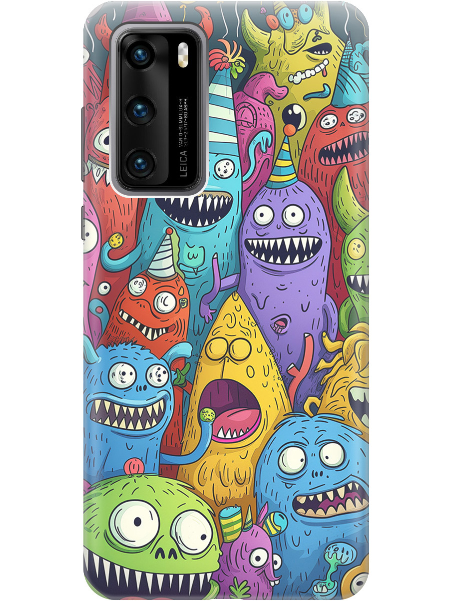 Силиконовый чехол на Huawei P40 с принтом "Веселые монстрики", Прозрачный;голубой;зеленый;черный, 722839372
Силиконовый чехол на Huawei P40 с принтом "Веселые монстрики", Прозрачный;голубой;зеленый;черный, 722839372