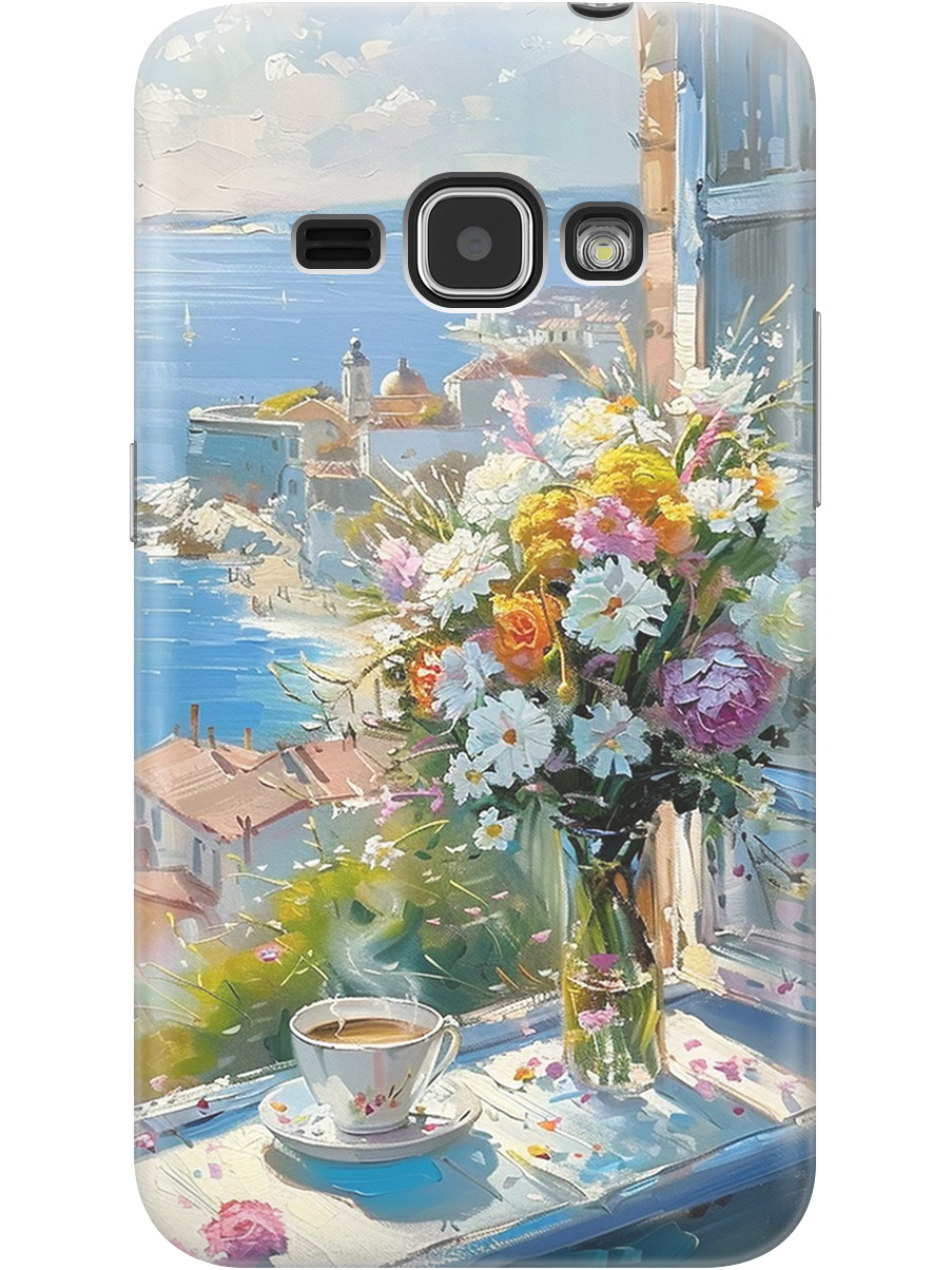 Силиконовый чехол на Samsung Galaxy J1 (2016) с принтом "Букет цветов и кофе", Прозрачный;белый;голубой, 76869722
Силиконовый чехол на Samsung Galaxy J1 (2016) с принтом "Букет цветов и кофе", Прозрачный;белый;голубой, 76869722
