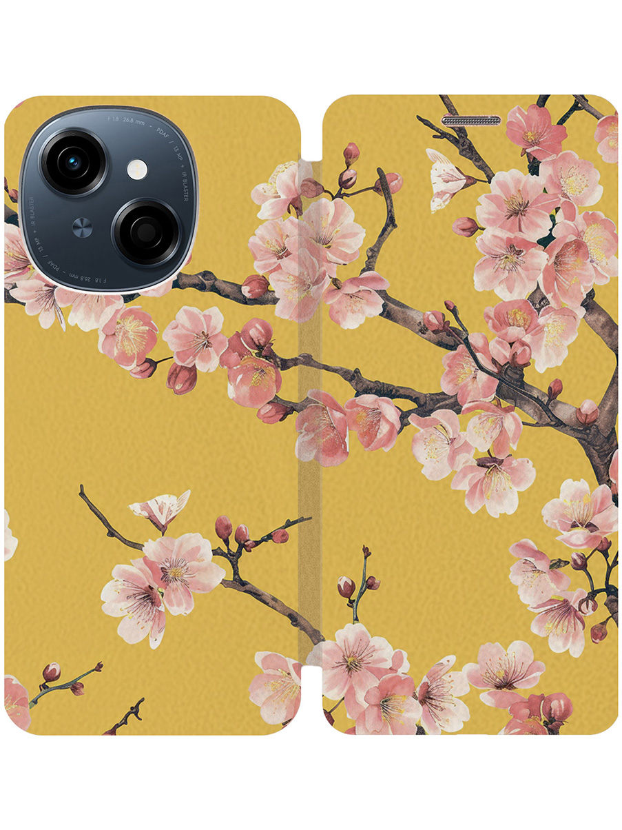 Чехол-книжка на Tecno Spark Go 1 / Pop 9 с принтом "Сакура на оранжевом" золотой, Золотистый;оранжевый;розовый, 786716921
Чехол-книжка на Tecno Spark Go 1 / Pop 9 с принтом "Сакура на оранжевом" золотой, Золотистый;оранжевый;розовый, 786716921
