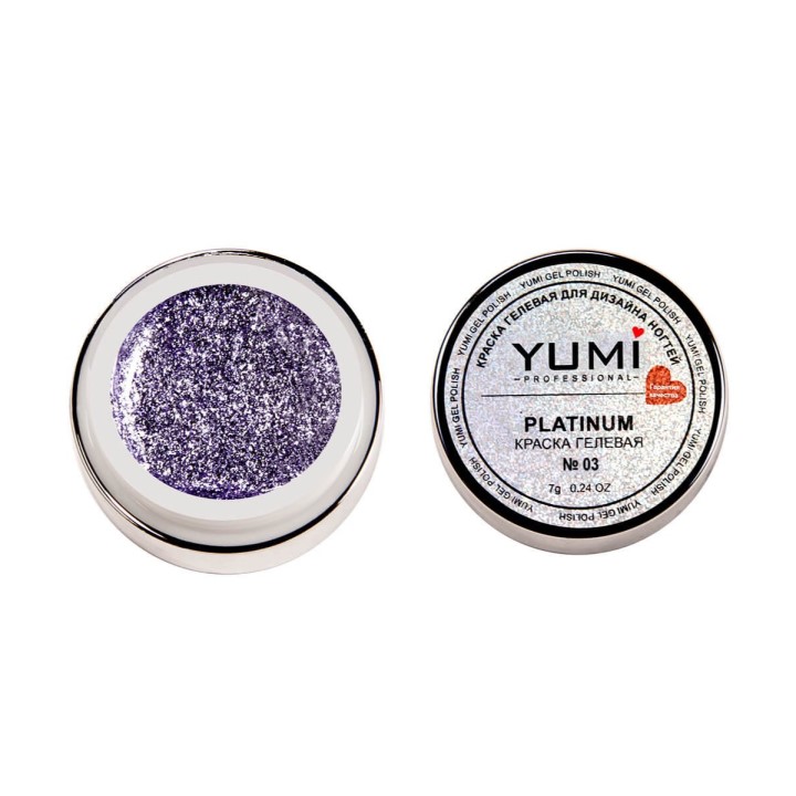 Краска гелевая YMMY Professional Platinum №03 
Краска гелевая YMMY Professional Platinum №03