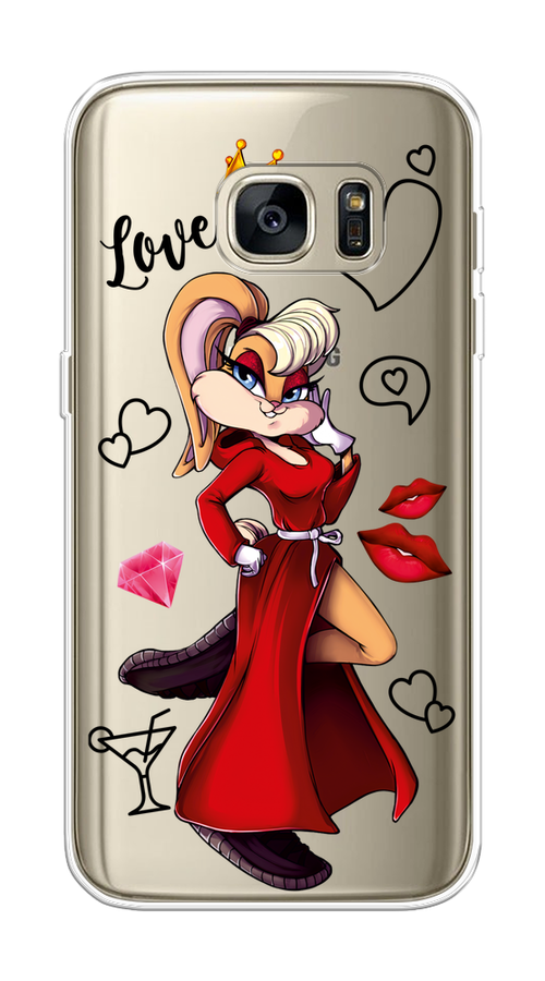 Чехол на Samsung Galaxy S7 "Rich Lola Bunny", Красный;бежевый;оранжевый, 24550-6
Чехол на Samsung Galaxy S7 "Rich Lola Bunny", Красный;бежевый;оранжевый, 24550-6