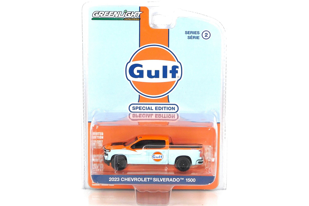 Chevrolet silverado 1500 Z71 lt trail boss пикап "gulf oil" 2023 blue/orange, Оранжевый
Chevrolet silverado 1500 Z71 lt trail boss пикап "gulf oil" 2023 blue/orange, Оранжевый