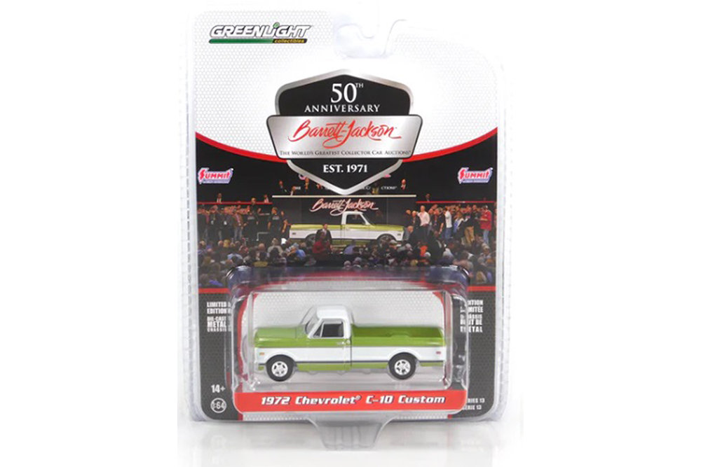 Модель коллекционная GREENLIGHT Chevrolet C-10 custom пикап (lot #798) 1972 green/white
Модель коллекционная GREENLIGHT Chevrolet C-10 custom пикап (lot #798) 1972 green/white