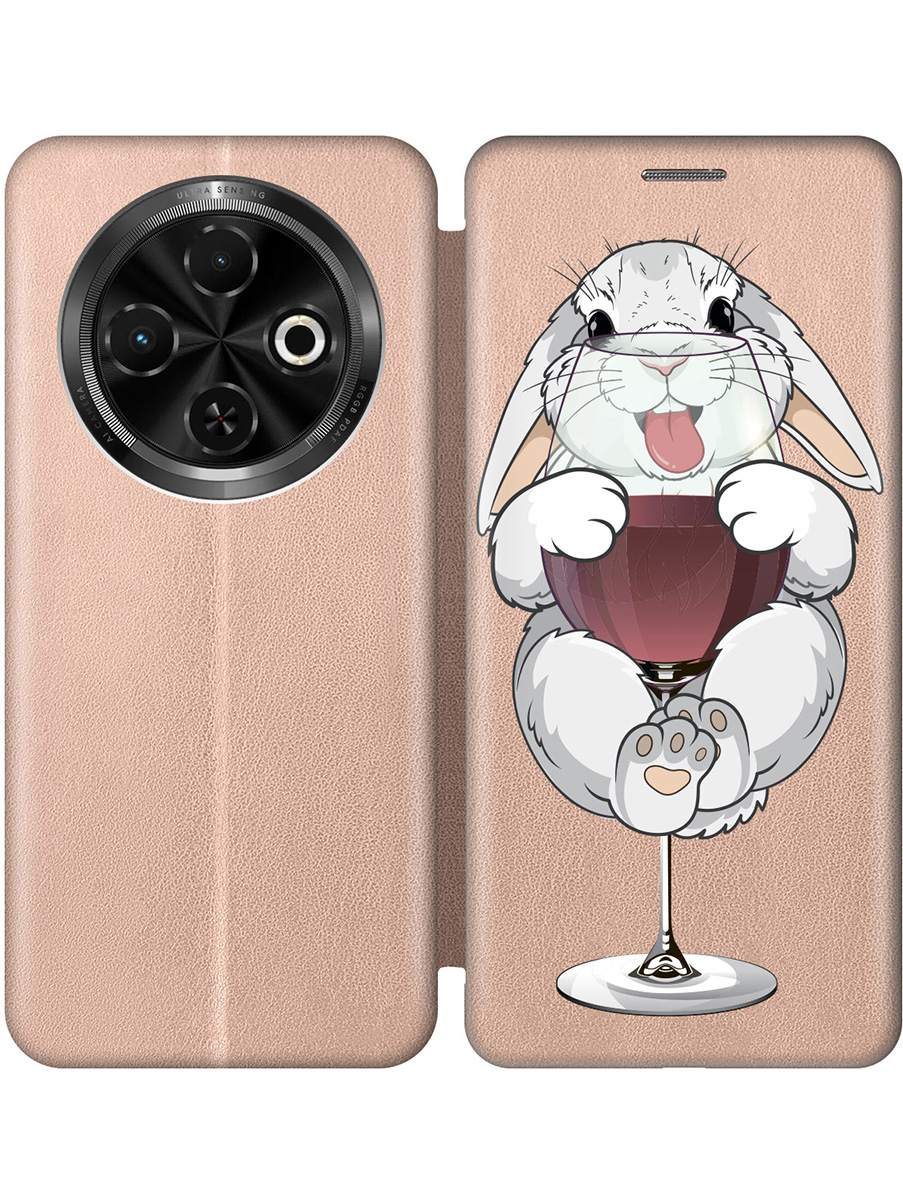 Чехол-книжка на Tecno Spark 30C с принтом "Кролик и бокал" золотой, Золотистый;белый;бордовый, 786716375
Чехол-книжка на Tecno Spark 30C с принтом "Кролик и бокал" золотой, Золотистый;белый;бордовый, 786716375