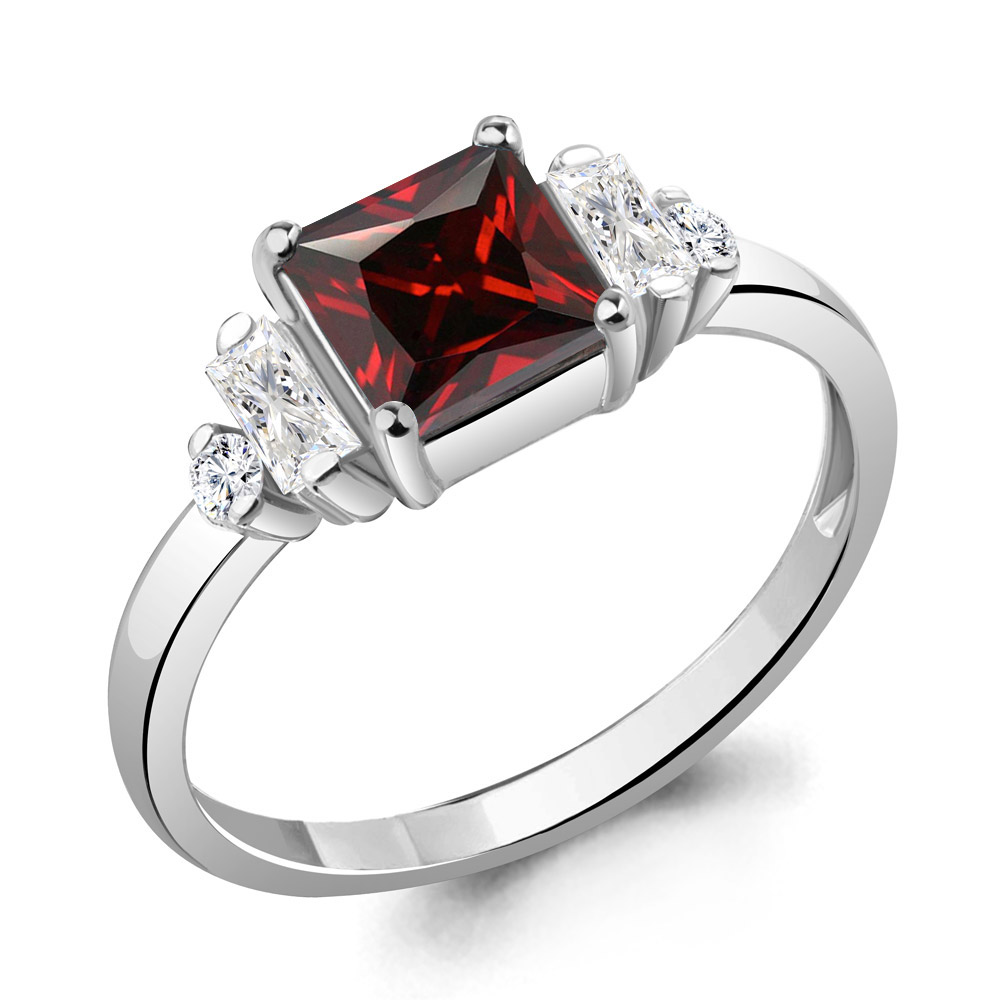 Кольцо из серебра с гранатом Aquamarine Aquamarine 6726703А_925_р р. 19, 6726703А_925_р
Кольцо из серебра с гранатом Aquamarine Aquamarine 6726703А_925_р р. 19, 6726703А_925_р