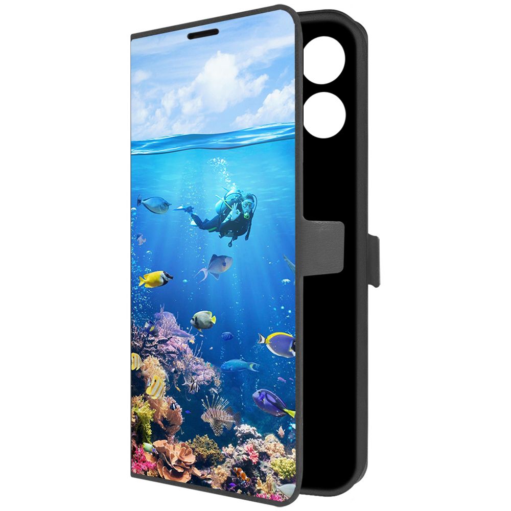 Чехол-книжка Krutoff Eco Book для Realme Note 50 Австралия, Большой Барьерный Риф (черный)
Чехол-книжка Krutoff Eco Book для Realme Note 50 Австралия, Большой Барьерный Риф (черный)