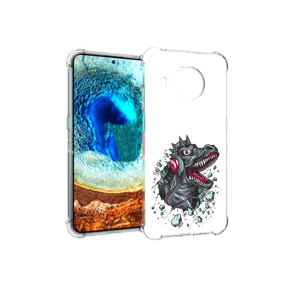 Чехол MyPads Tocco для Nokia X20 Нарисованный динозавр в наушниках (PT159436.101.124), Прозрачный, Tocco
Чехол MyPads Tocco для Nokia X20 Нарисованный динозавр в наушниках (PT159436.101.124), Прозрачный, Tocco
