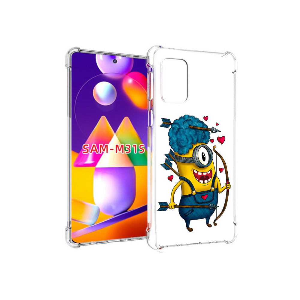 Чехол MyPads Tocco для Samsung Galaxy M31s Миньон купидон (PT152186.489.117), Прозрачный, Tocco
Чехол MyPads Tocco для Samsung Galaxy M31s Миньон купидон (PT152186.489.117), Прозрачный, Tocco