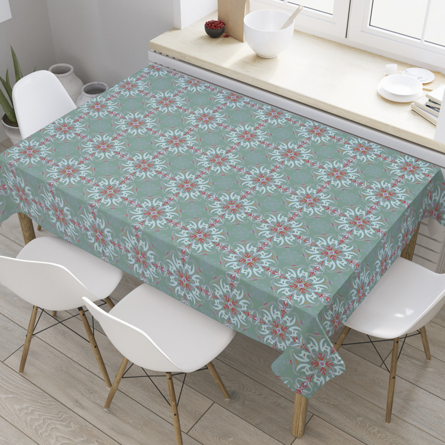 Скатерть прямоугольная JoyArty "Стилизованный этнос" из оксфорда, 120x145 см, Зеленый, Стилизованный этнос
Скатерть прямоугольная JoyArty "Стилизованный этнос" из оксфорда, 120x145 см, Зеленый, Стилизованный этнос