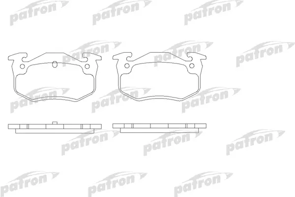 Колодки тормозные дисковые задн RENAULT: 19 I 88-92, 19 I Cabriolet 91-92, 1 PATRON PBP877
Колодки тормозные дисковые задн RENAULT: 19 I 88-92, 19 I Cabriolet 91-92, 1 PATRON PBP877