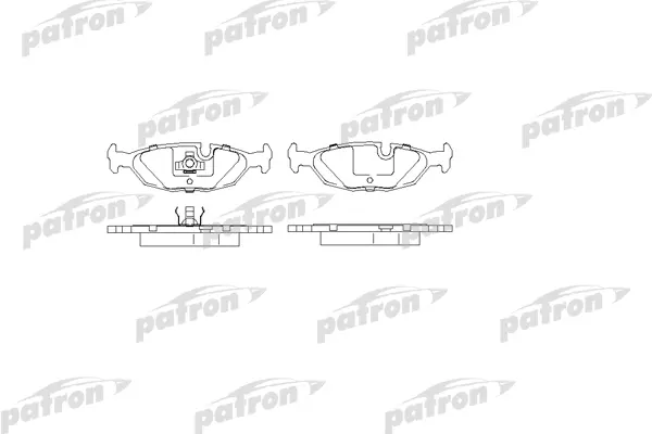 Колодки тормозные дисковые задн VOLVO: 440 K 88-96, 460 L 88-96, 480 E 86-96 PATRON PBP562
Колодки тормозные дисковые задн VOLVO: 440 K 88-96, 460 L 88-96, 480 E 86-96 PATRON PBP562