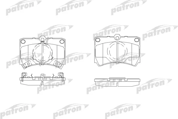 Колодки тормозные дисковые передн MAZDA: 323 II 80-89, 323 II Hatchback 80-8 PATRON PBP487
Колодки тормозные дисковые передн MAZDA: 323 II 80-89, 323 II Hatchback 80-8 PATRON PBP487
