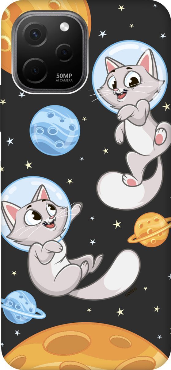 Матовый Soft Touch Чехол на Huawei nova Y61 с 3D принтом "CosmoCats" черный, Черный;серый, 158012
Матовый Soft Touch Чехол на Huawei nova Y61 с 3D принтом "CosmoCats" черный, Черный;серый, 158012