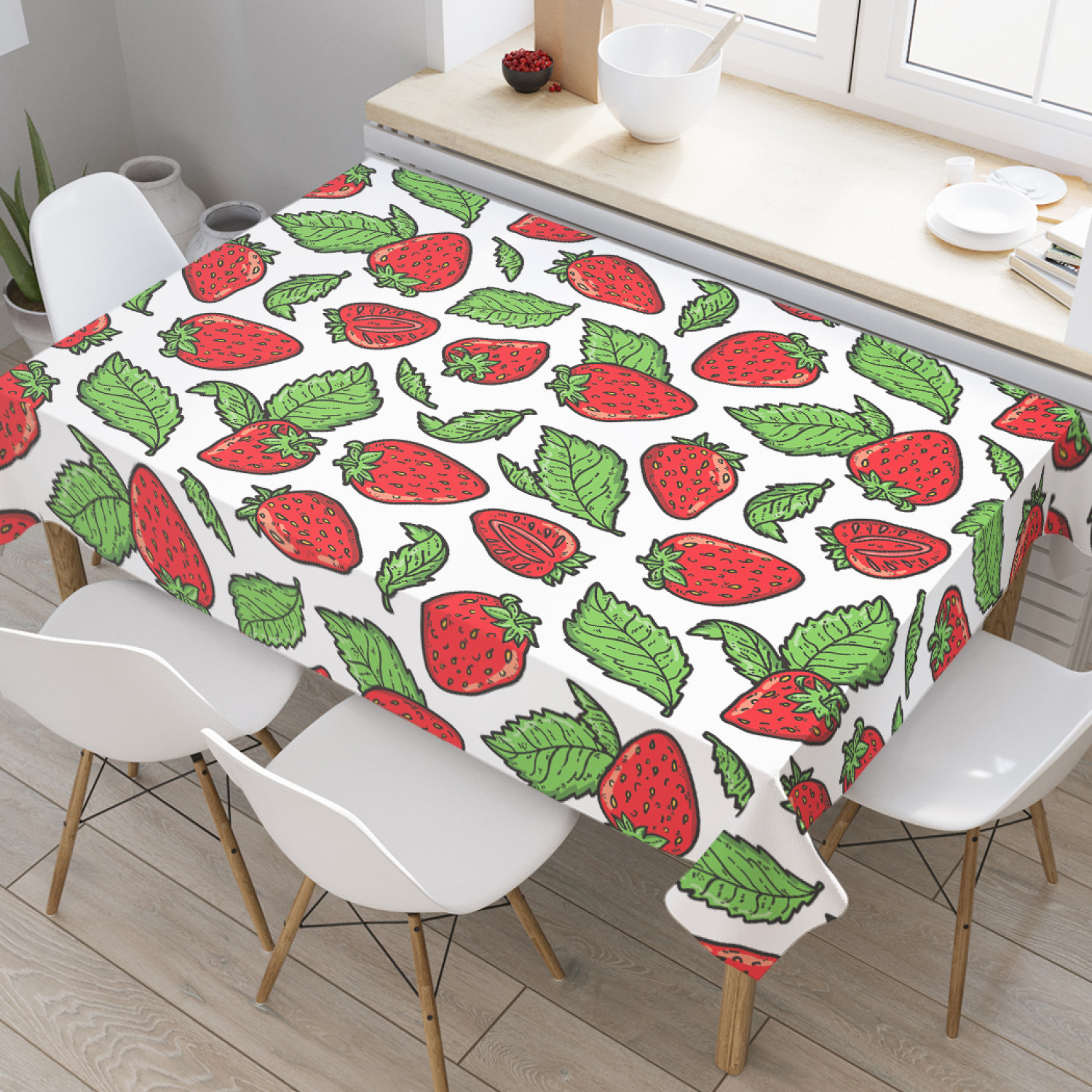 Скатерть прямоугольная JoyArty "Клубничка" из оксфорда, 120x145 см, Красный, Клубничка
Скатерть прямоугольная JoyArty "Клубничка" из оксфорда, 120x145 см, Красный, Клубничка