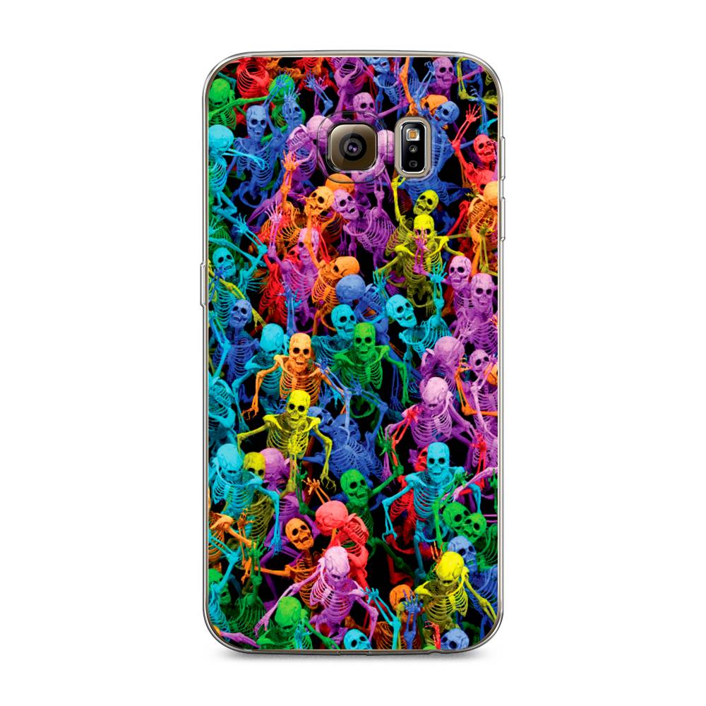 Чехол на Samsung Galaxy S6 edge "Вечеринка скелетов", Фиолетовый;желтый;оранжевый, 24450-6
Чехол на Samsung Galaxy S6 edge "Вечеринка скелетов", Фиолетовый;желтый;оранжевый, 24450-6