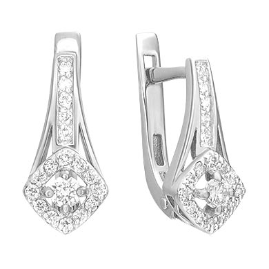 Серьги из белого золота с бриллиантом PLATINA jewelry 02-0882-00-101-1120-30, 02-0882-00-101-1120-30
Серьги из белого золота с бриллиантом PLATINA jewelry 02-0882-00-101-1120-30, 02-0882-00-101-1120-30