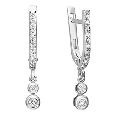 Серьги из белого золота с бриллиантом PLATINA jewelry 02-0278-00-101-1120-30, 02-0278-00-101-1120-30
Серьги из белого золота с бриллиантом PLATINA jewelry 02-0278-00-101-1120-30, 02-0278-00-101-1120-30