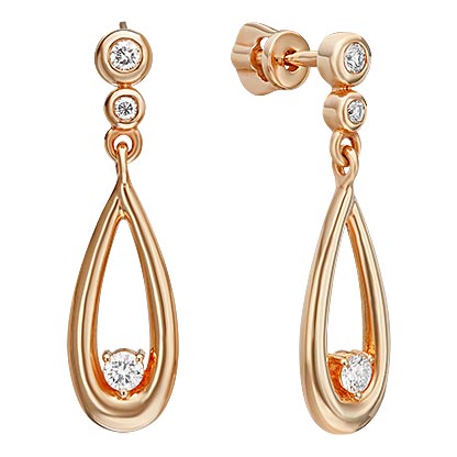 Серьги из красного золота с бриллиантом PLATINA jewelry 02-0275-00-101-1110-30, 02-0275-00-101-1110-30
Серьги из красного золота с бриллиантом PLATINA jewelry 02-0275-00-101-1110-30, 02-0275-00-101-1110-30