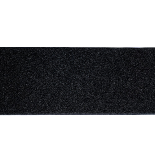 фото 20502 лента контактная 100мм 25м 'петля' (черн.), 25 м протос