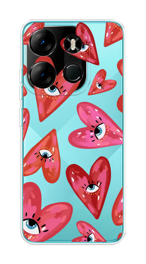 Чехол на Tecno Spark Go 2023/Pop 7 Pro "Сердечки с глазами", Коричневый;красный;розовый, 3103750-1
Чехол на Tecno Spark Go 2023/Pop 7 Pro "Сердечки с глазами", Коричневый;красный;розовый, 3103750-1