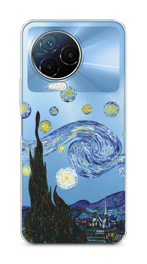 Чехол на Infinix Note 12 Pro 4G/Note 12 2023 "Ночь Ван Гога", Голубой;синий;черный, 3103050-1
Чехол на Infinix Note 12 Pro 4G/Note 12 2023 "Ночь Ван Гога", Голубой;синий;черный, 3103050-1