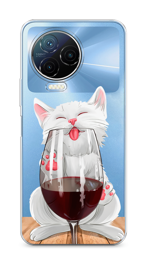 Чехол на Infinix Note 12 Pro 4G/Note 12 2023 "Кот с бокалом", Прозрачный;белый;красный, 3103050-1
Чехол на Infinix Note 12 Pro 4G/Note 12 2023 "Кот с бокалом", Прозрачный;белый;красный, 3103050-1