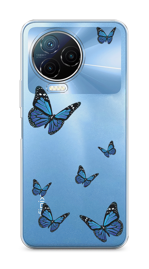 Чехол на Infinix Note 12 Pro 4G/Note 12 2023 "Blue butterflies", Синий;черный, 3103050-1
Чехол на Infinix Note 12 Pro 4G/Note 12 2023 "Blue butterflies", Синий;черный, 3103050-1