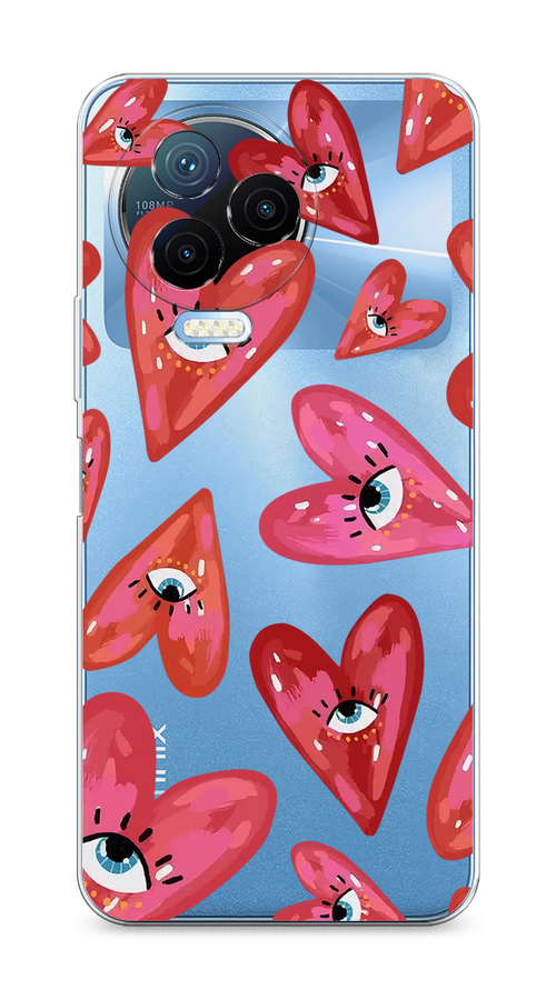 Чехол на Infinix Note 12 Pro 4G/Note 12 2023 "Сердечки с глазами", Коричневый;красный;розовый, 3103050-1
Чехол на Infinix Note 12 Pro 4G/Note 12 2023 "Сердечки с глазами", Коричневый;красный;розовый, 3103050-1
