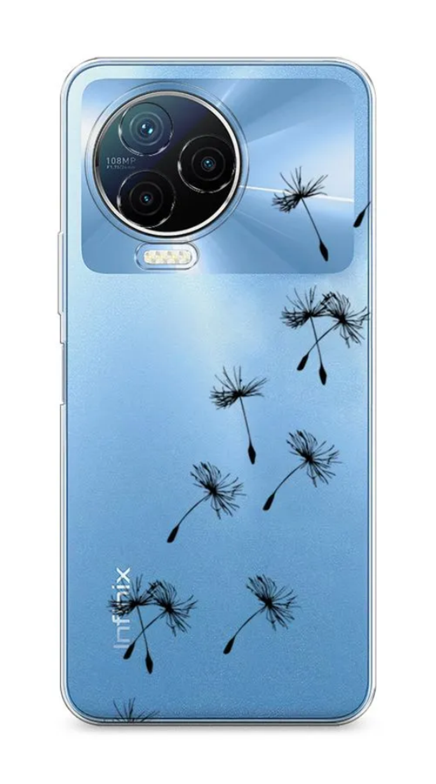 Силиконовый чехол Awog "Летящие одуванчики" для Infinix Note 12 Pro 4G, Прозрачный, 3102250-8
Силиконовый чехол Awog "Летящие одуванчики" для Infinix Note 12 Pro 4G, Прозрачный, 3102250-8