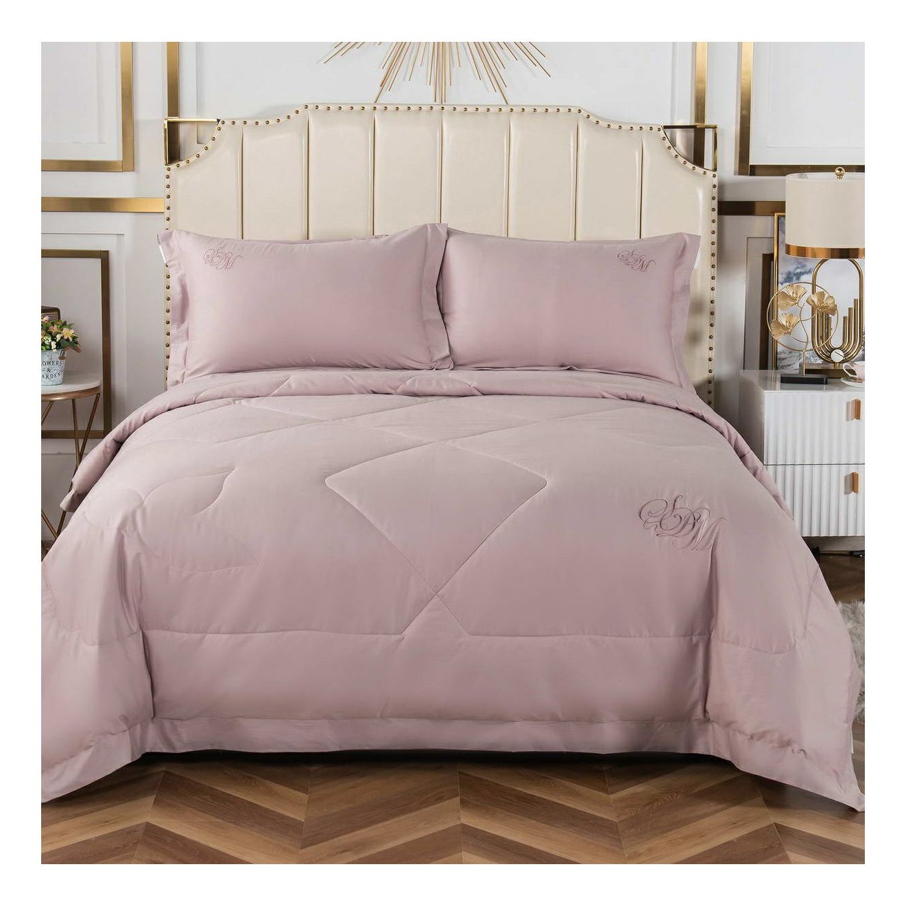 Комплект постельного белья Sofi De Marko Нельсон № 6 евро мако-сатин 50 x 70 см розовый
Комплект постельного белья Sofi De Marko Нельсон № 6 евро мако-сатин 50 x 70 см розовый