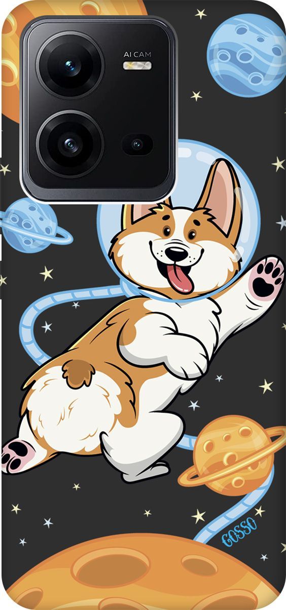 Чехол на Vivo V25 5G/V25e с 3D принтом "CosmoCorgi" черный, Черный;коричневый, 157970
Чехол на Vivo V25 5G/V25e с 3D принтом "CosmoCorgi" черный, Черный;коричневый, 157970