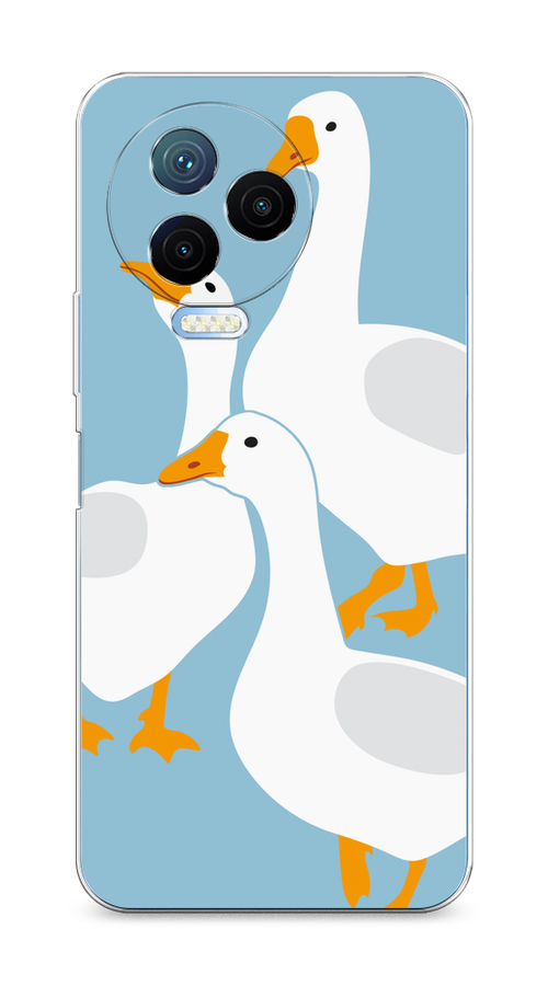 Чехол на Infinix Note 12 Pro 4G/Note 12 2023 "Гусиное трио", Голубой;белый;серый;желтый, 3103050-1
Чехол на Infinix Note 12 Pro 4G/Note 12 2023 "Гусиное трио", Голубой;белый;серый;желтый, 3103050-1