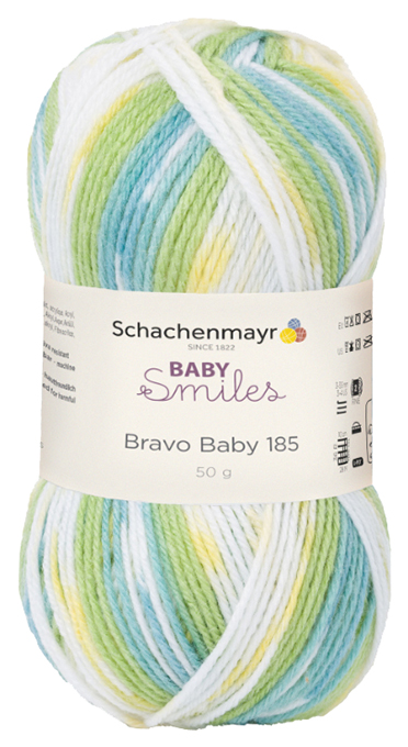 Пряжа для вязания Schachenmayr Baby Smiles, Bravo Baby 185 MEZ, 9801212 (00199), Разноцветный, Bravo Baby 185
Пряжа для вязания Schachenmayr Baby Smiles, Bravo Baby 185 MEZ, 9801212 (00199), Разноцветный, Bravo Baby 185