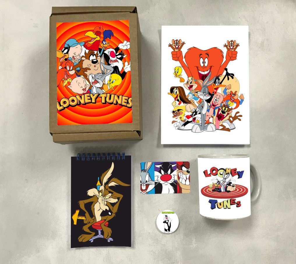 Бокс с подарком Looney Tunes Безумные Мотивы 1 3-001, 5 предметов, Looney Tunes Безумные Мотивы 1
Бокс с подарком Looney Tunes Безумные Мотивы 1 3-001, 5 предметов, Looney Tunes Безумные Мотивы 1