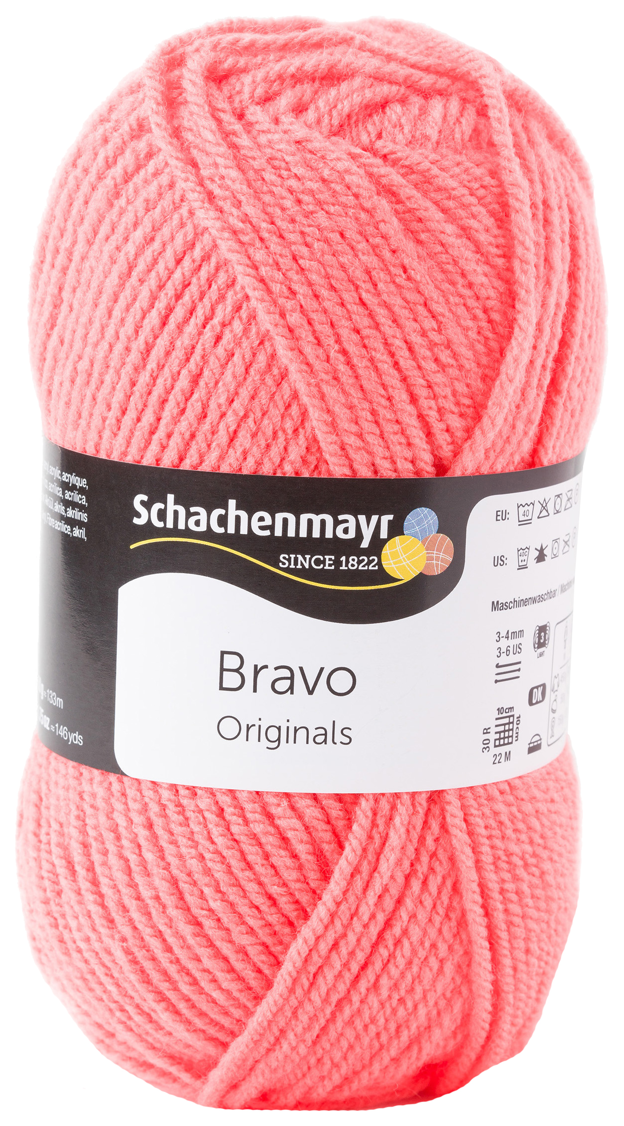 Пряжа для вязания SCHACHENMAYR 9801211 Bravo original (08342, begonia, светло-розовый), Bravo
Пряжа для вязания SCHACHENMAYR 9801211 Bravo original (08342, begonia, светло-розовый), Bravo