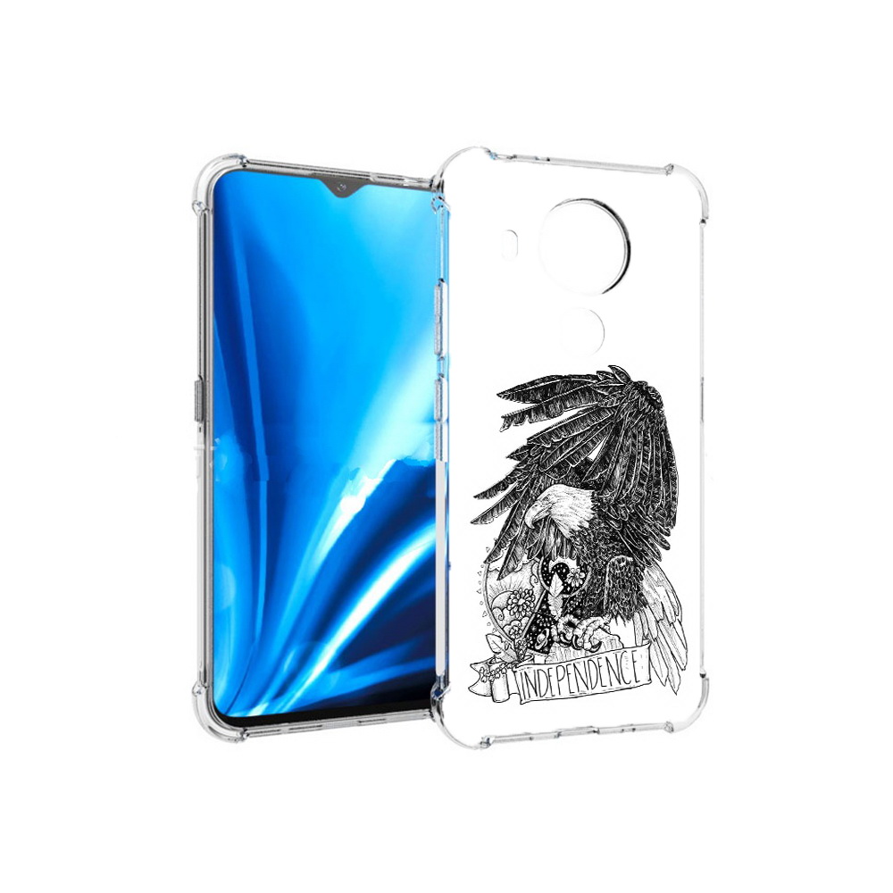 Чехол MyPads Tocco для Nokia 5.4 черно белый сокол (PT156621.100.688), Прозрачный, Tocco
Чехол MyPads Tocco для Nokia 5.4 черно белый сокол (PT156621.100.688), Прозрачный, Tocco