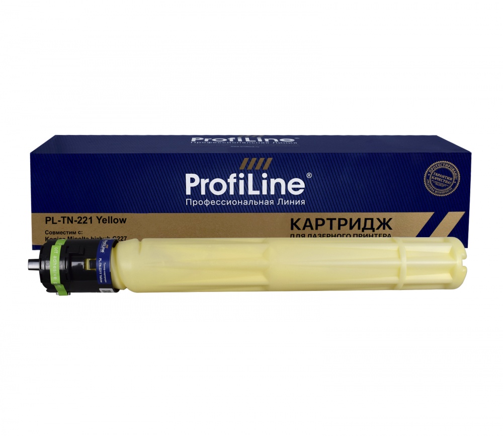 Тонер-туба ProfiLine PL-TN-221Y для принтеров Konica Minolta bizhub C227/C287 Yellow, Тонер-туба PL-TN-221Y для принтеров Konica Minolta bizhub C227/C287 Yellow 21000 копий ProfiLine
Тонер-туба ProfiLine PL-TN-221Y для принтеров Konica Minolta bizhub C227/C287 Yellow, Тонер-туба PL-TN-221Y для принтеров Konica Minolta bizhub C227/C287 Yellow 21000 копий ProfiLine